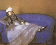 Edouard Manet Madame Manet on a Divan USA oil painting artist